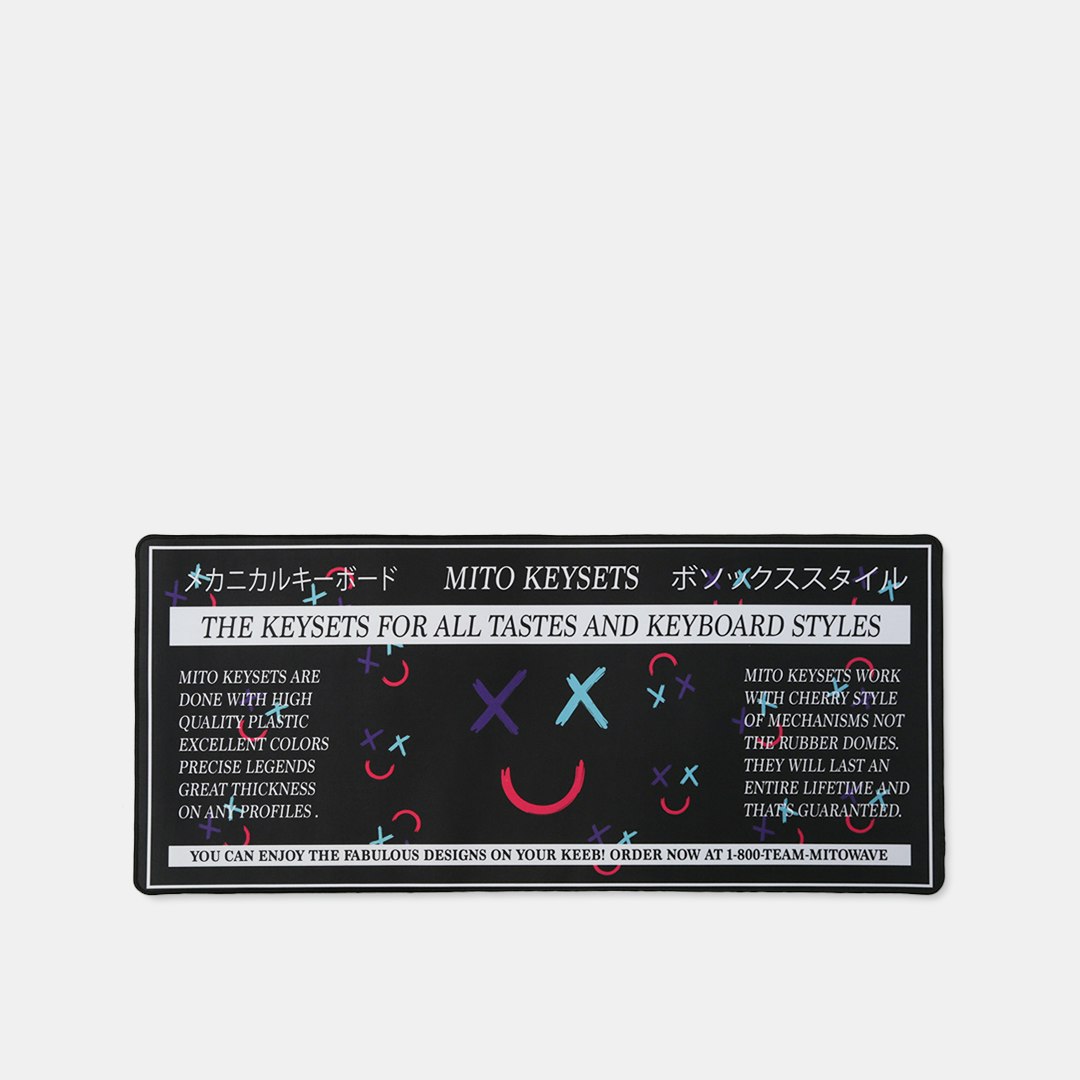 NovelKeys MiTo Mitowave Desk/Mouse Mat Mechanical Keyboards Desk