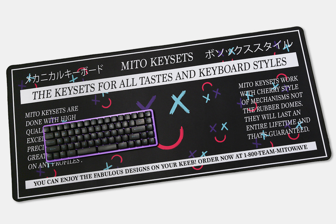 NovelKeys: MiTo Mitowave Desk/Mouse Mat