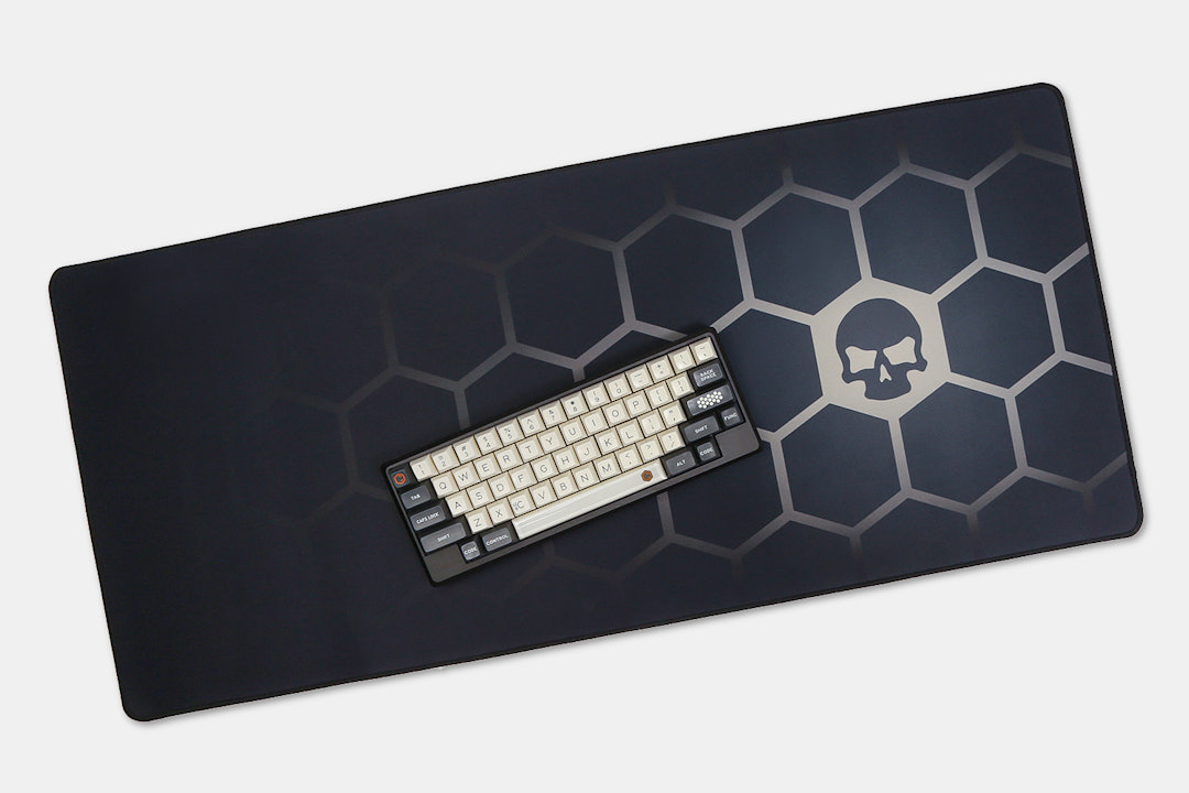 NovelKeys: T0mb3ry Carbon Desk/Mouse Mat