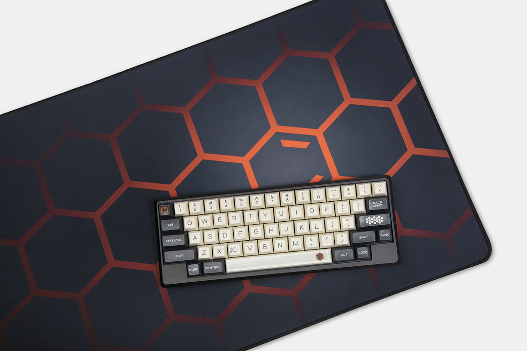 NovelKeys: T0mb3ry Carbon Desk/Mouse Mat