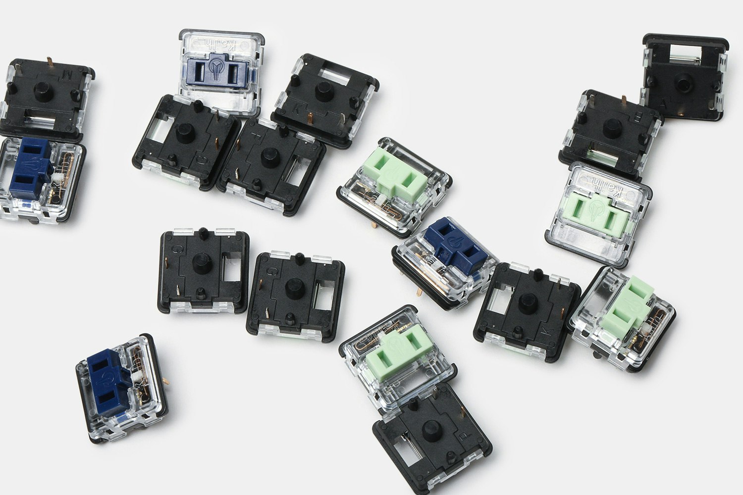 NovelKeys x Kailh Low-Profile Choc Thick Clicks