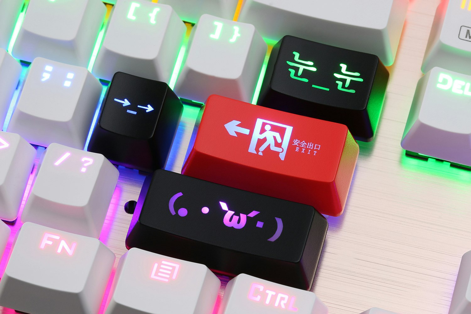Novelty Shine Through Keycap (3-Pack)