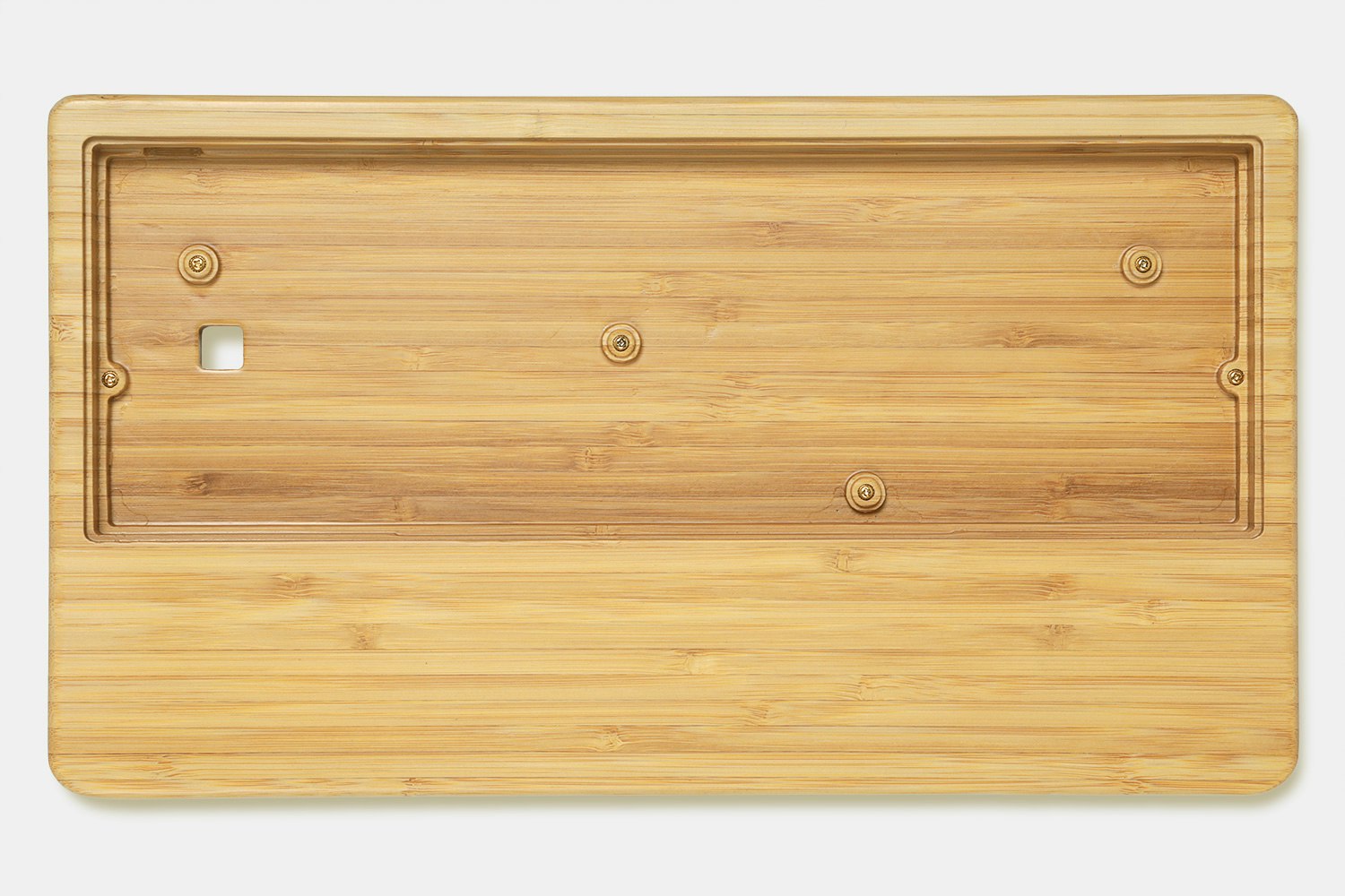 NPKC 60 Wooden Wrist Rest Keyboard Case Mechanical Keyboards