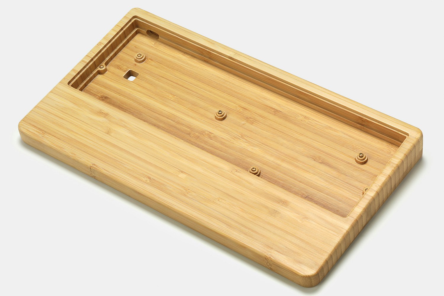 NPKC 60 Wooden Wrist Rest Keyboard Case Mechanical Keyboards