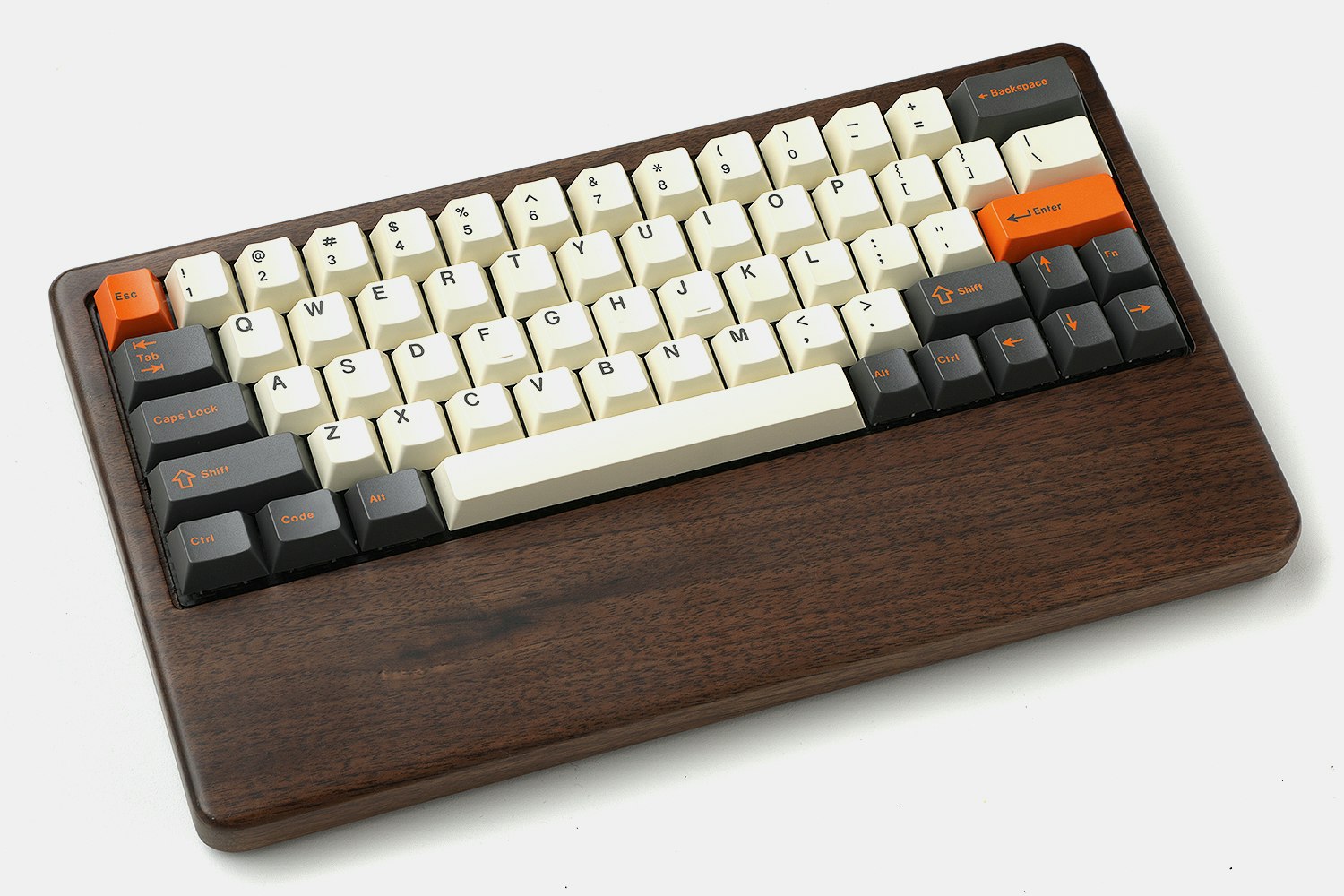 NPKC 60 Wooden Wrist Rest Keyboard Case Mechanical Keyboards