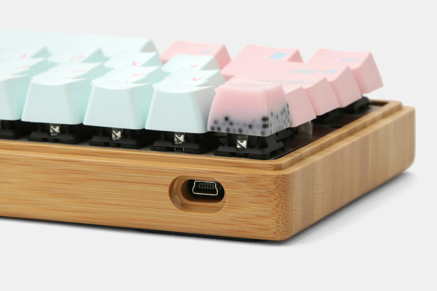 NPKC Bamboo 60 Mechanical Keyboard Case Mechanical Keyboards