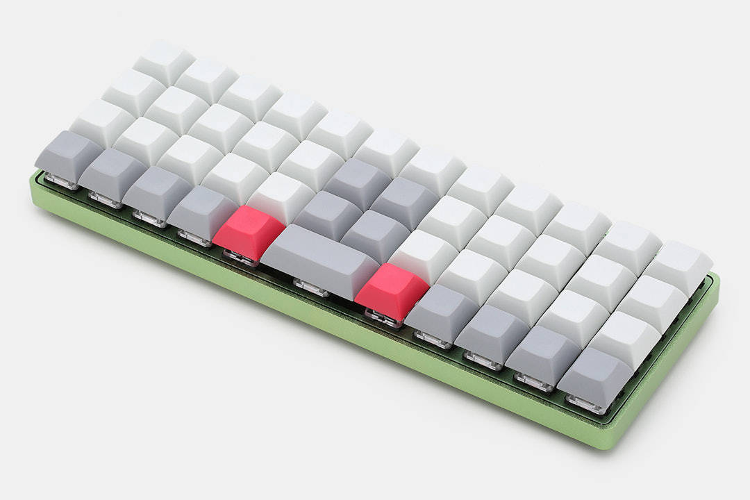 NPKC Blank PBT Keycaps for Ortholinear Keyboards