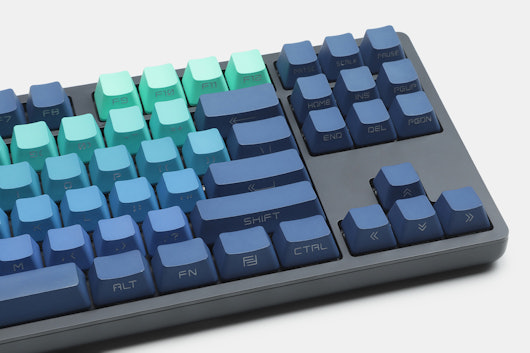 IDOBAO Gradient Shine-Through PBT Sidelit Keycap Set