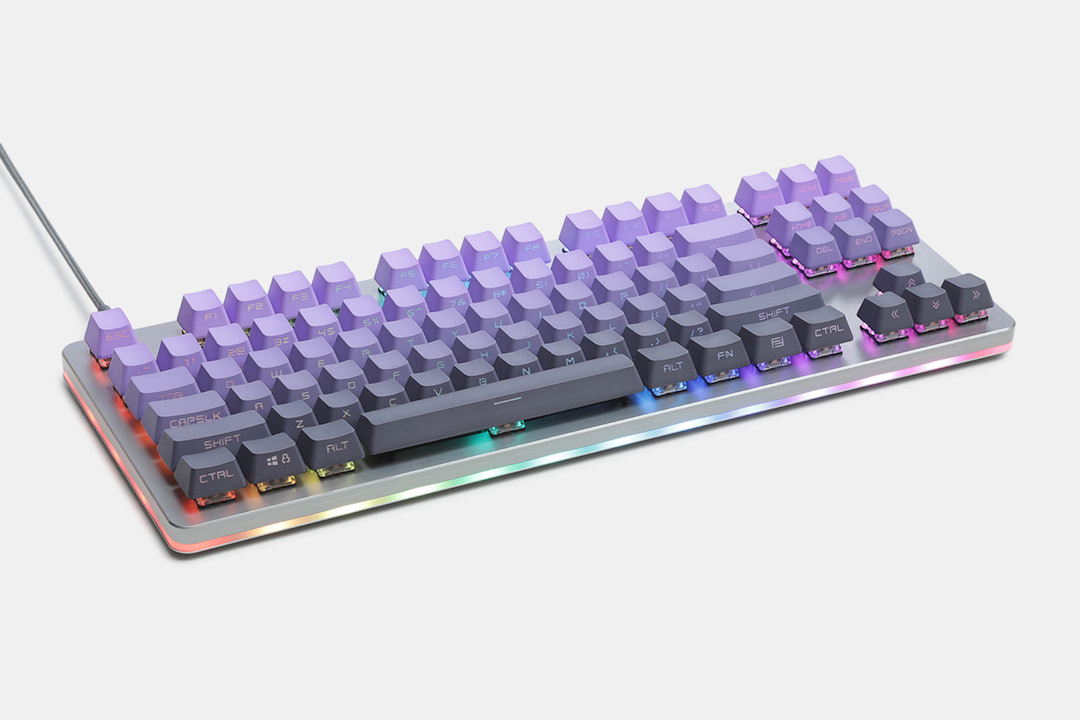 IDOBAO Gradient Shine-Through PBT Sidelit Keycap Set