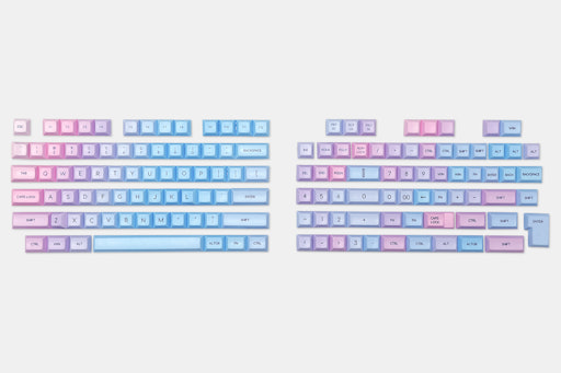 NPKC Dye-Subbed Gradient DSA PBT Keycap Set