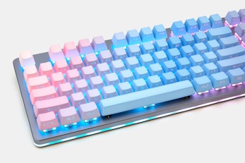 NPKC Gradient PBT Doubleshot Side-Lit Keycap Set