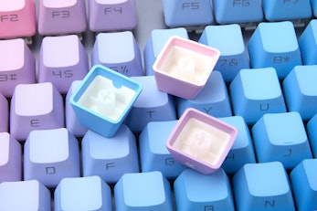 NPKC Gradient PBT Doubleshot Side-Lit Keycap Set