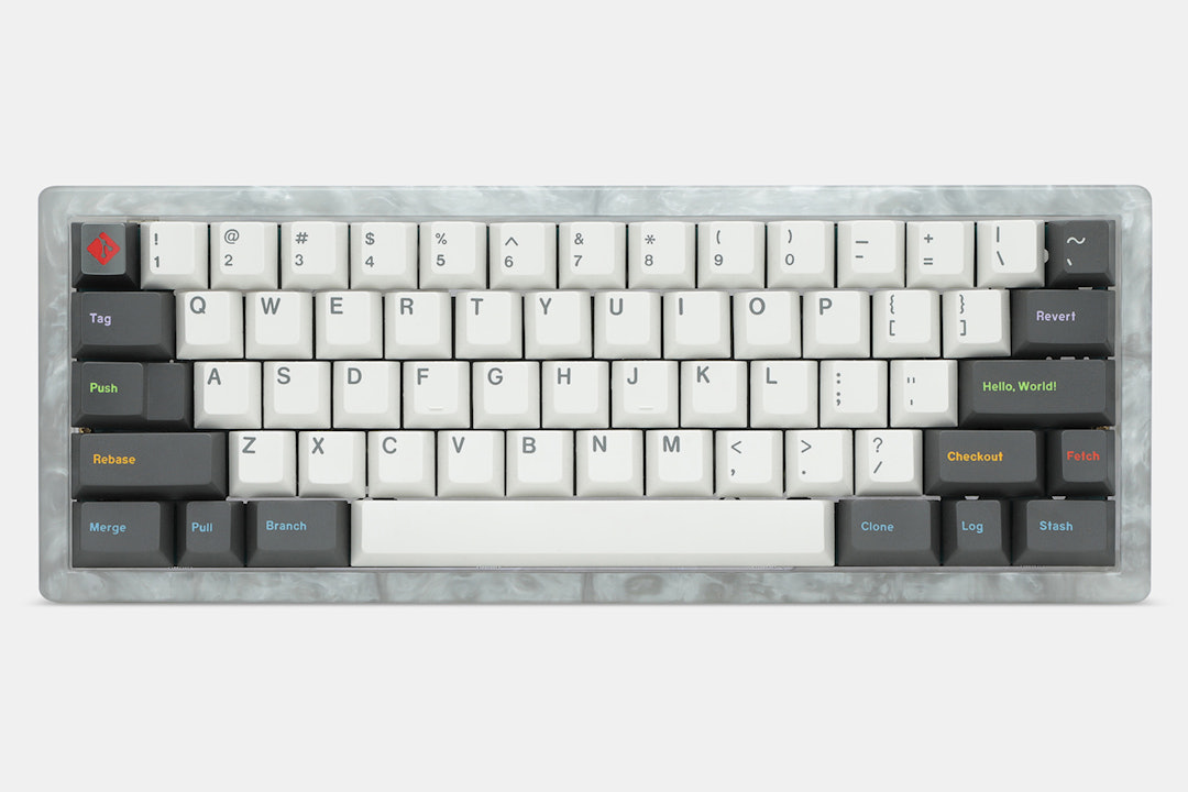 NPKC High-Profile Resin 60% Keyboard Case
