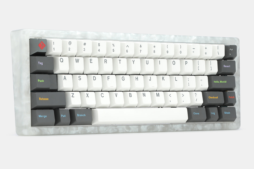 NPKC High-Profile Resin 60% Keyboard Case