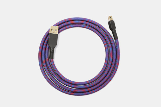 NPKC Multi-Colored Nylon USB Cables