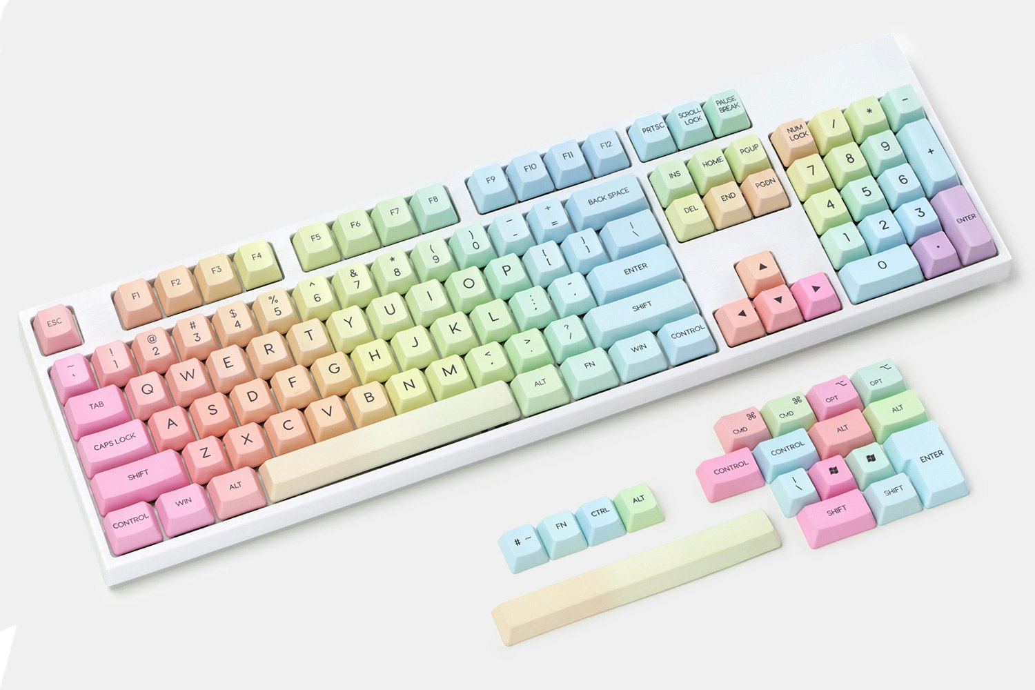 NPKC PBT Gradient Keycap Set (122 Keys)