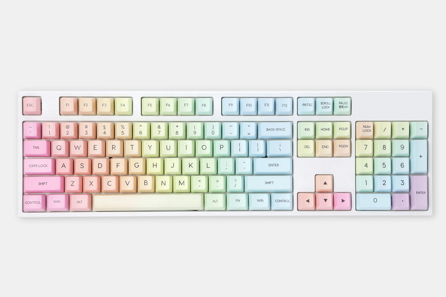 NPKC PBT Gradient Keycap Set (122 Keys)