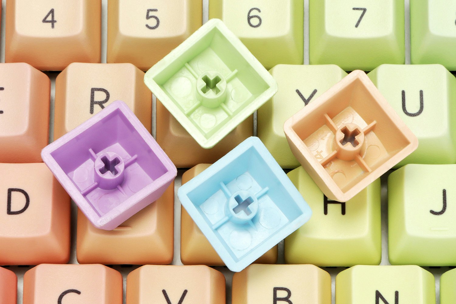 NPKC PBT Gradient Keycap Set (122 Keys)