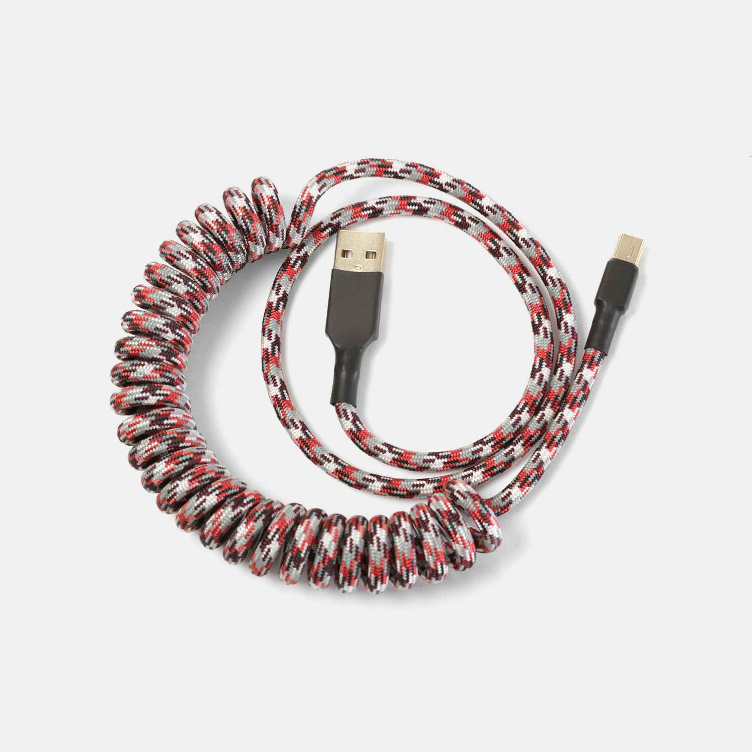 Nylon Coiled Mechanical Keyboard USB Cables | Mechanical Keyboards ...