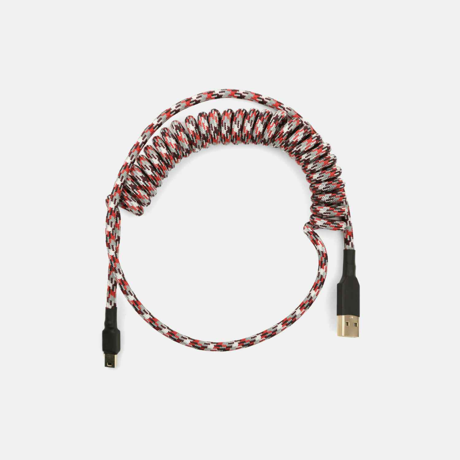 Nylon Coiled Mechanical Keyboard USB Cables | Mechanical Keyboards ...