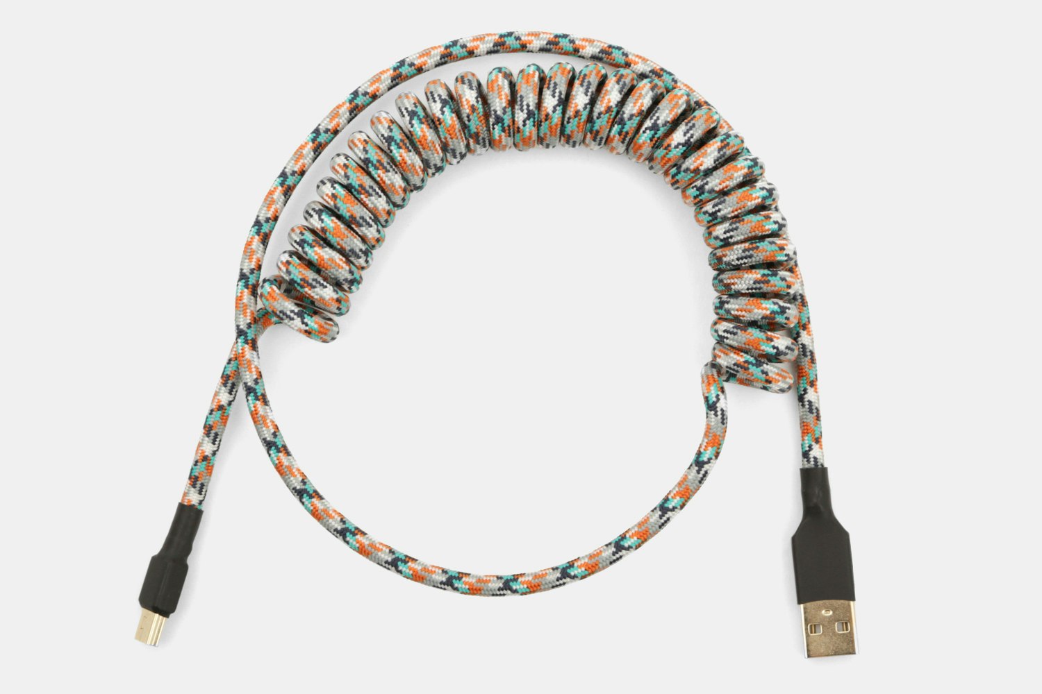 Orange/Teal/White/Black