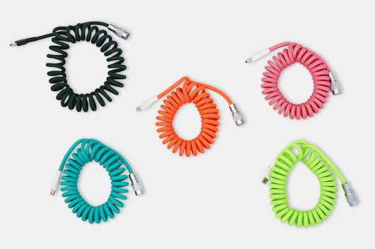 Nylon Mechanical Keyboard PS/2 USB Cables