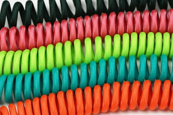 Nylon Mechanical Keyboard PS/2 USB Cables