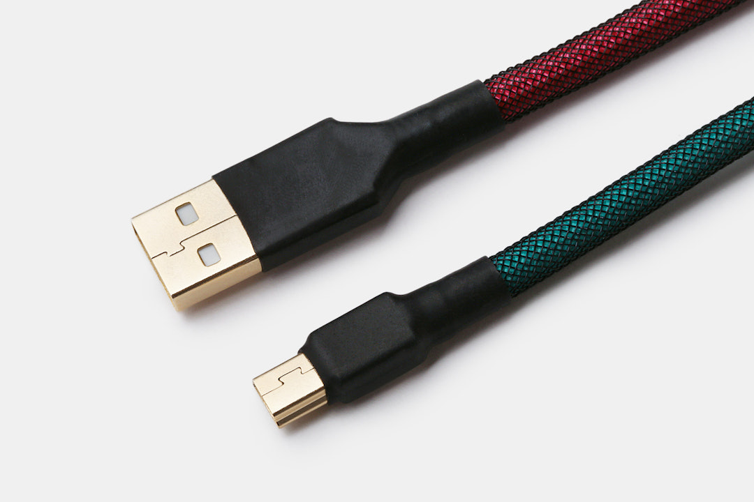 Nylon Techflex USB & PS2 Cables