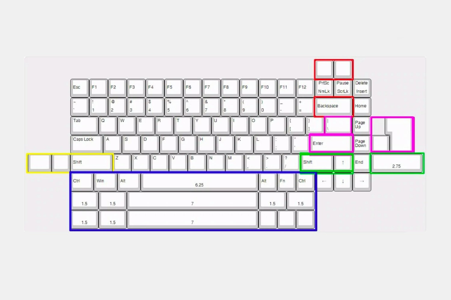 nym84 aluminum mechanical keyboard