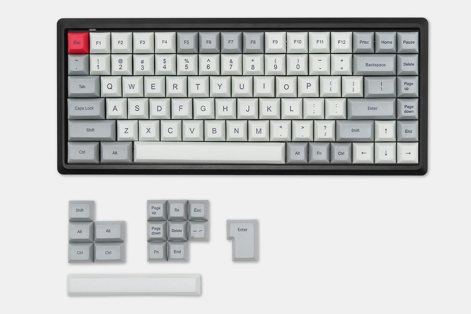 NYM84 Barebones Mechanical Keyboard Kit