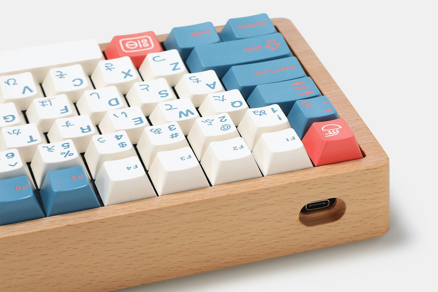 NYM96 Wooden Mechanical Keyboard Kit Mechanical Keyboards Custom
