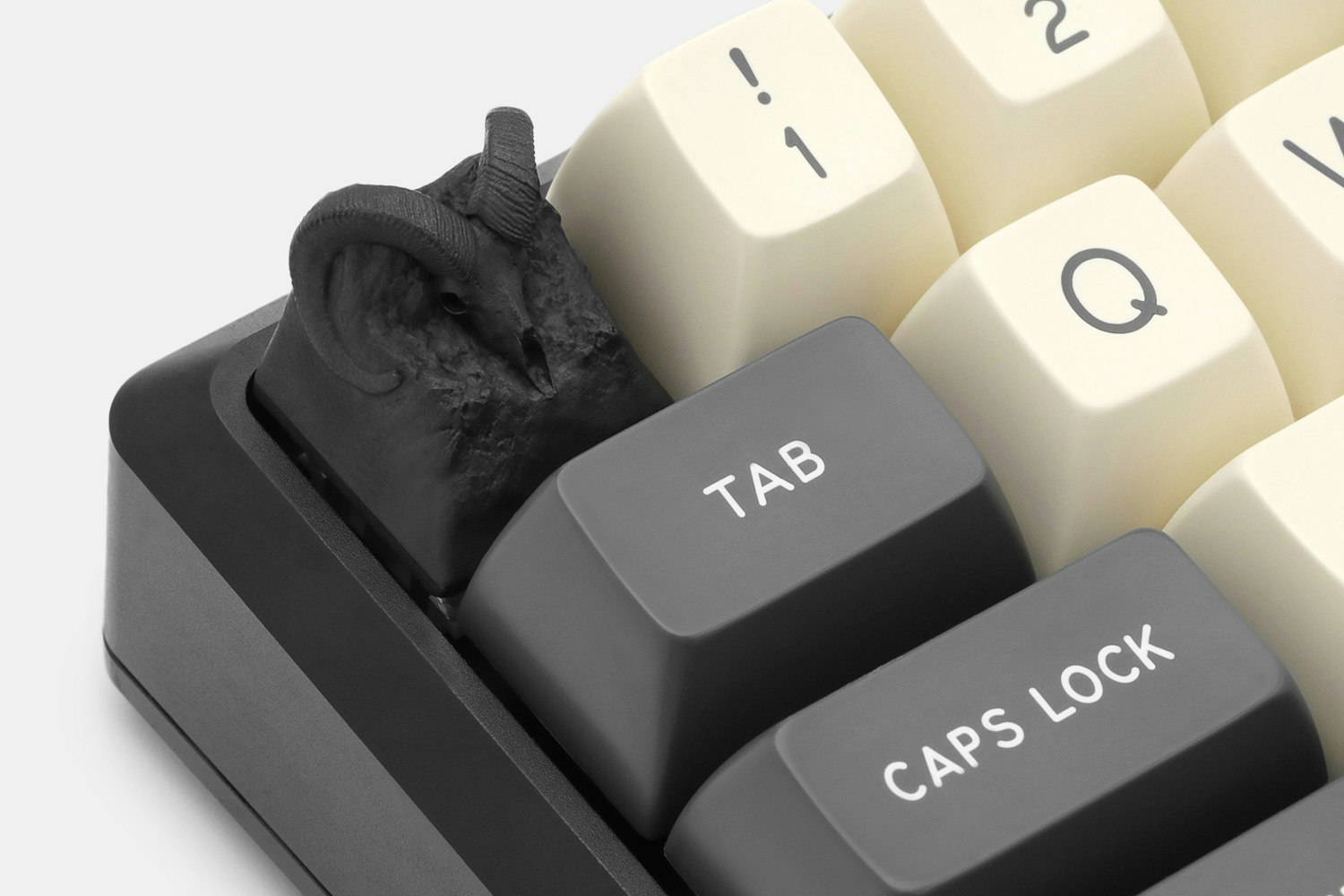 NZCaps Aries & Rex Graphite Artisan Keycaps