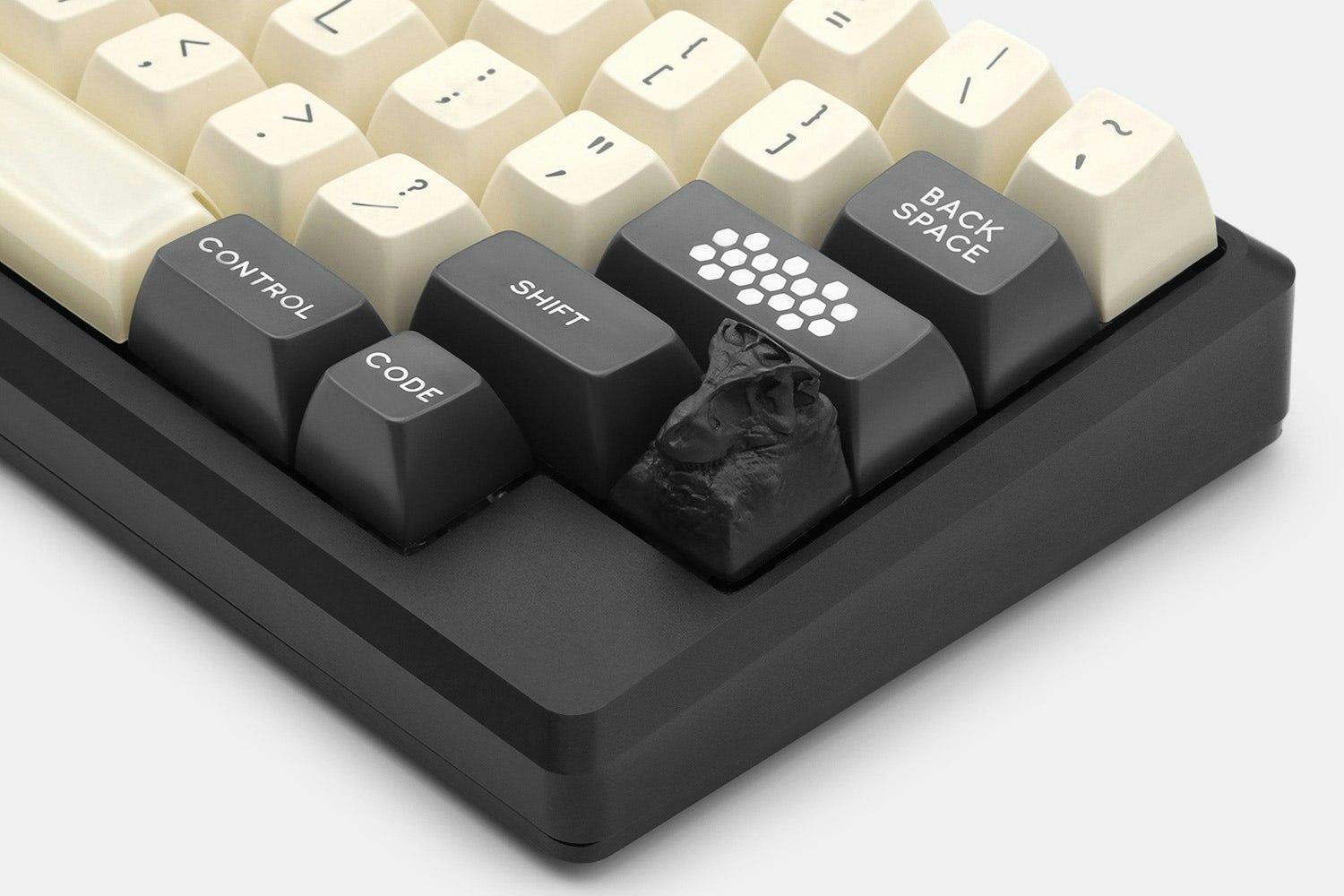 NZCaps Aries & Rex Graphite Artisan Keycaps