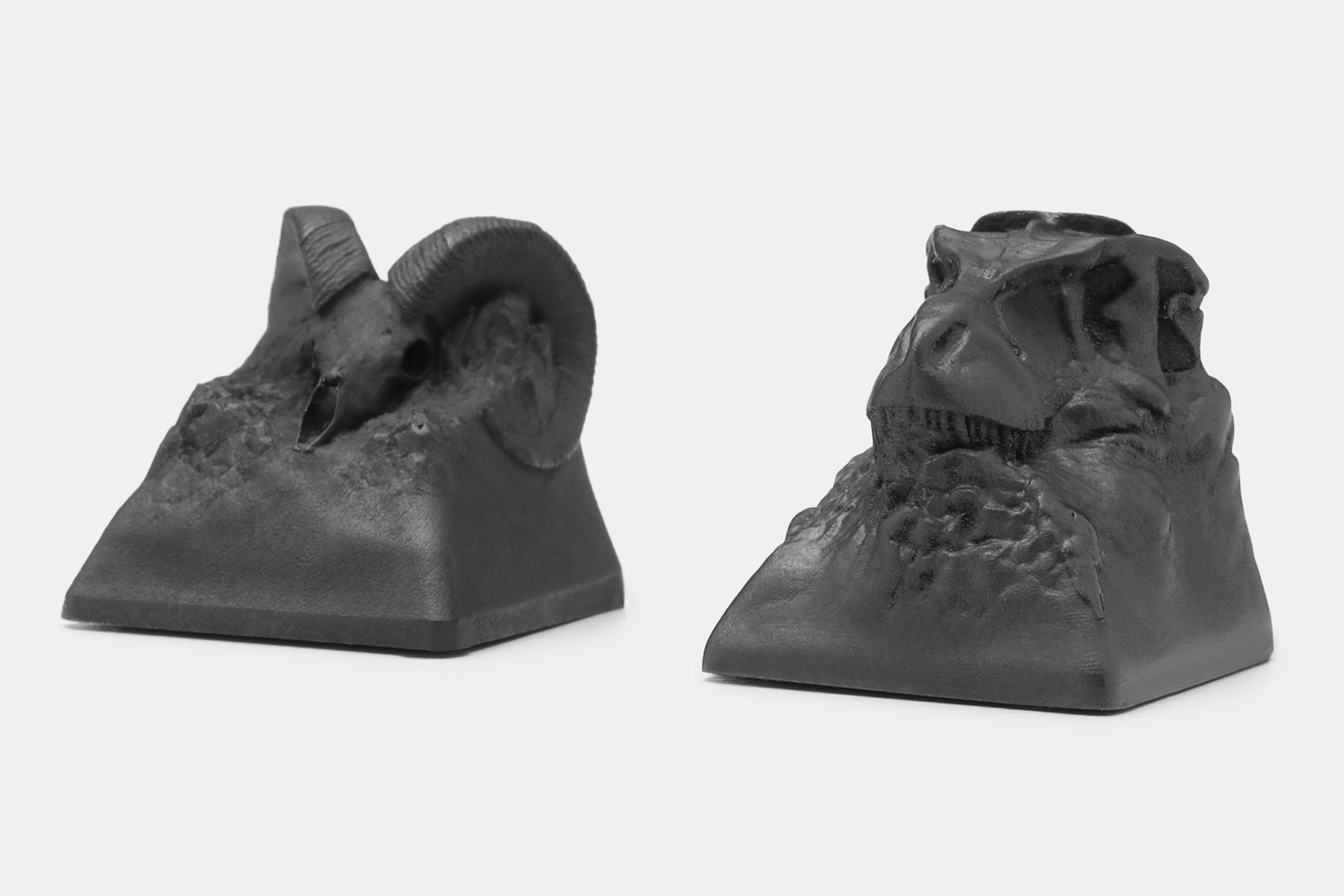 NZCaps Aries & Rex Graphite Artisan Keycaps