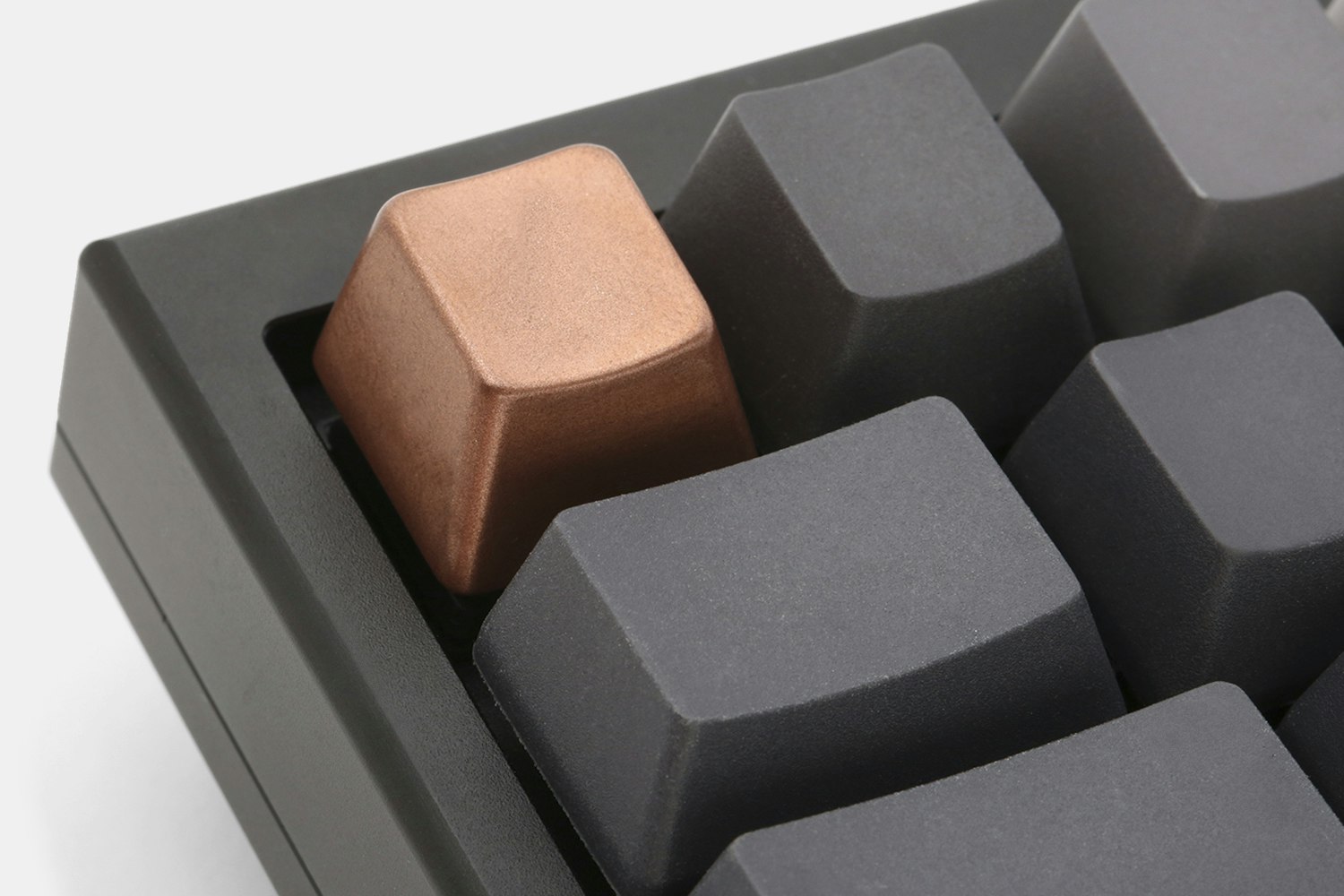 NZCaps Copper / Aluminum Artisan Keycap Mechanical Keyboards