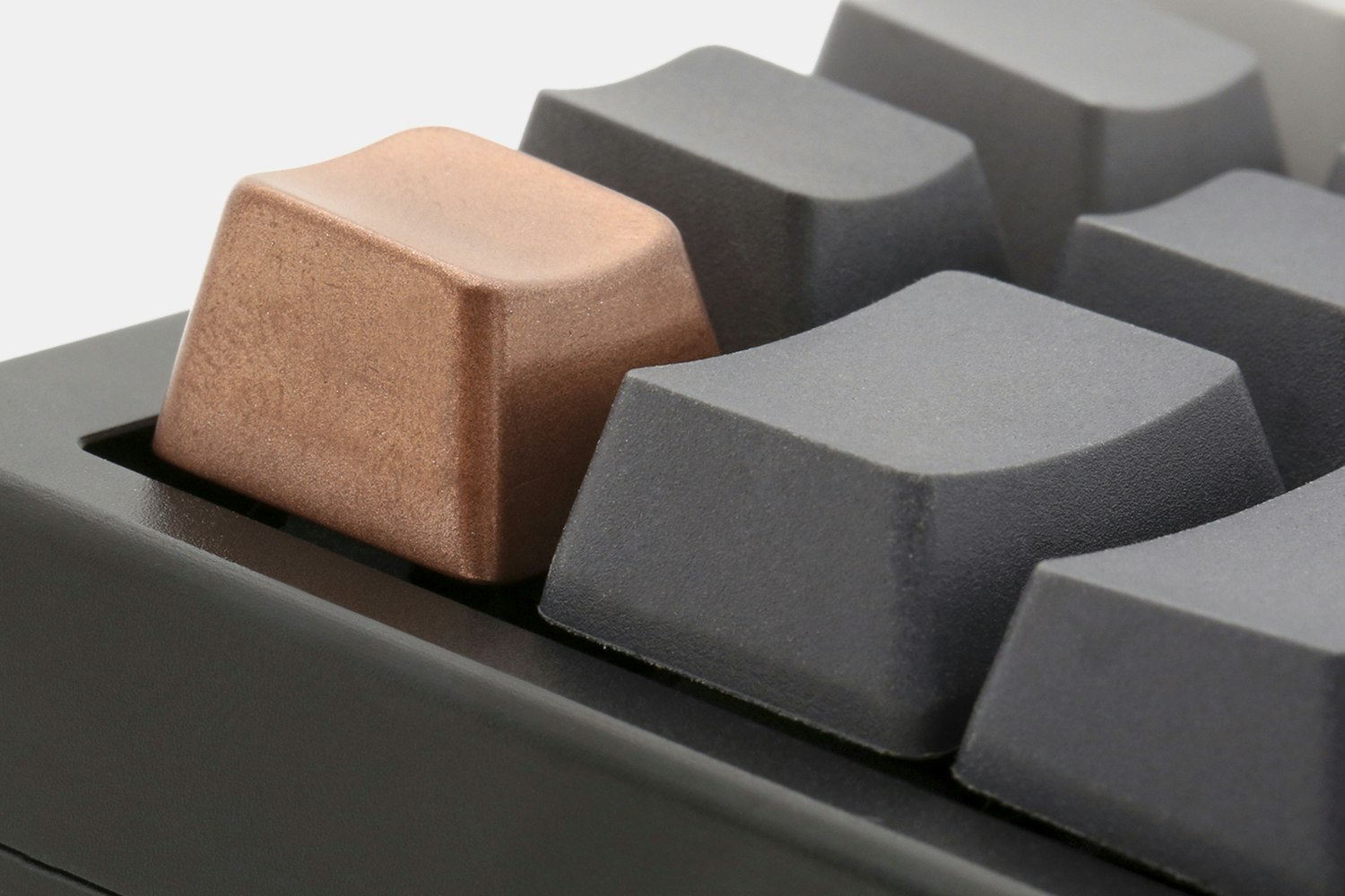 NZCaps Copper / Aluminum Artisan Keycap Mechanical Keyboards