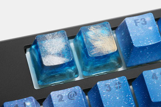 NZCaps Frosty Blue Artisan Keycap