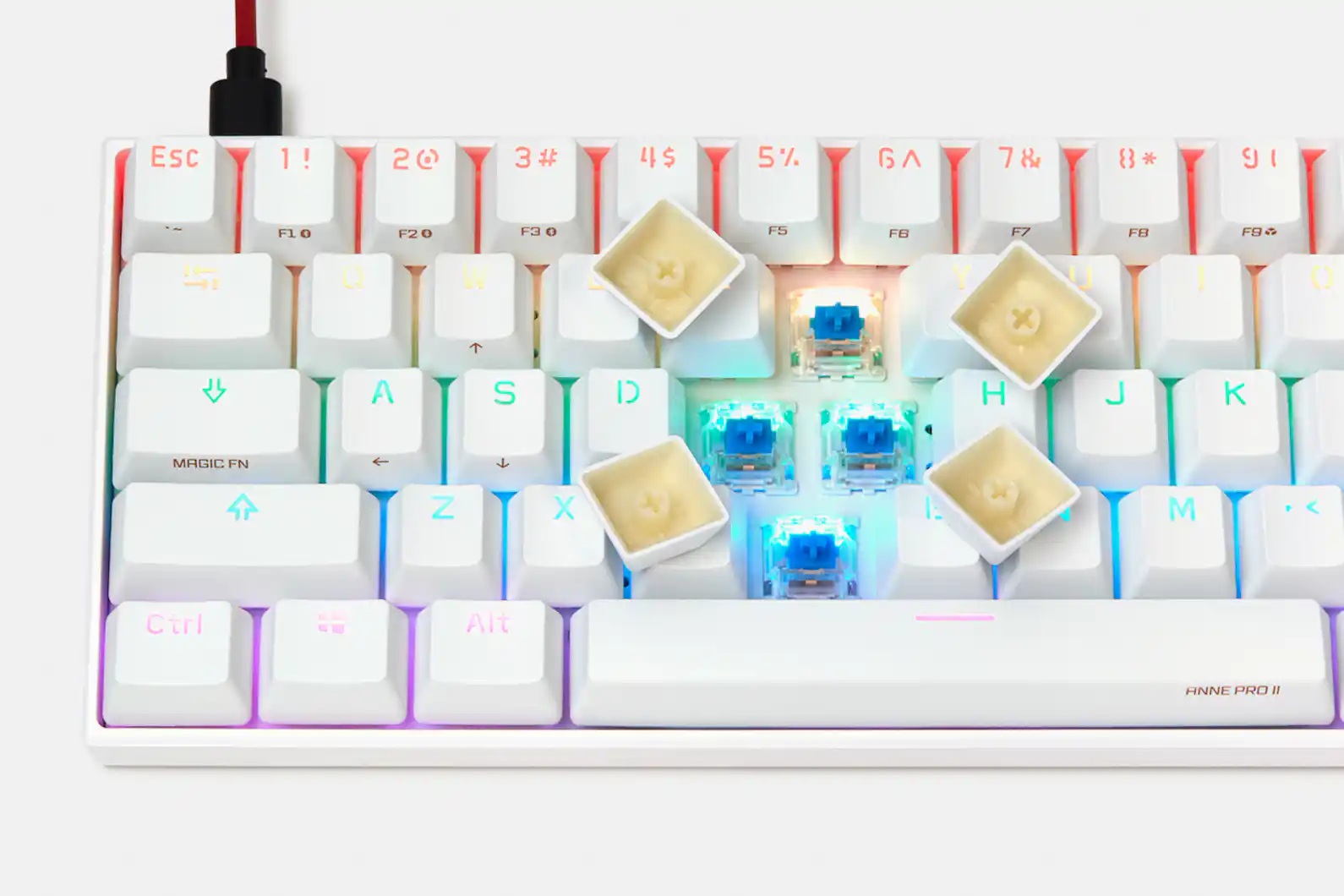 Obinslab Anne Pro 2 60% Bluetooth Keyboard | Mechanical Keyboards ...