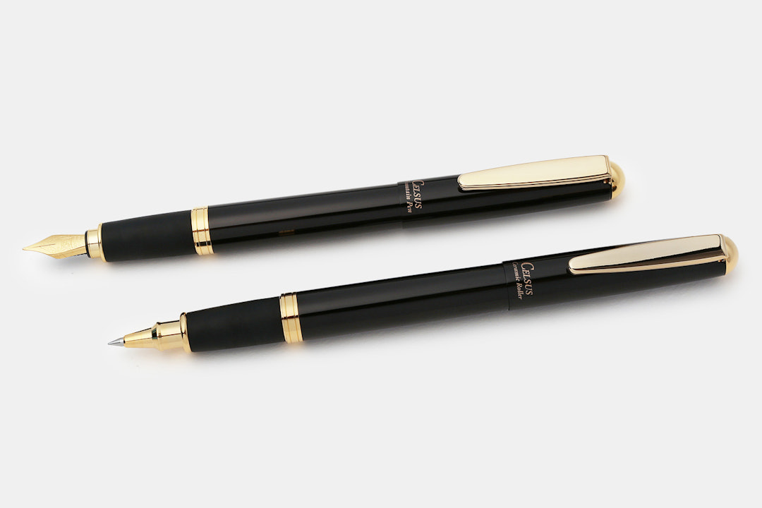 OHTO Celsus Fountain or Rollerball Pen (2-Pack)