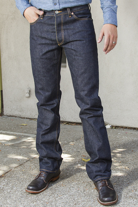 Old Blue Co. 21 oz Raw Jeans