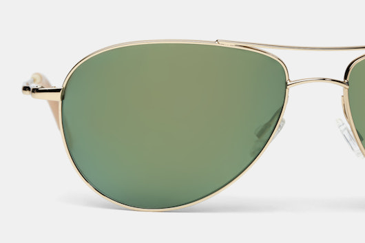 Oliver Peoples Benedict Aviator Sunglasses