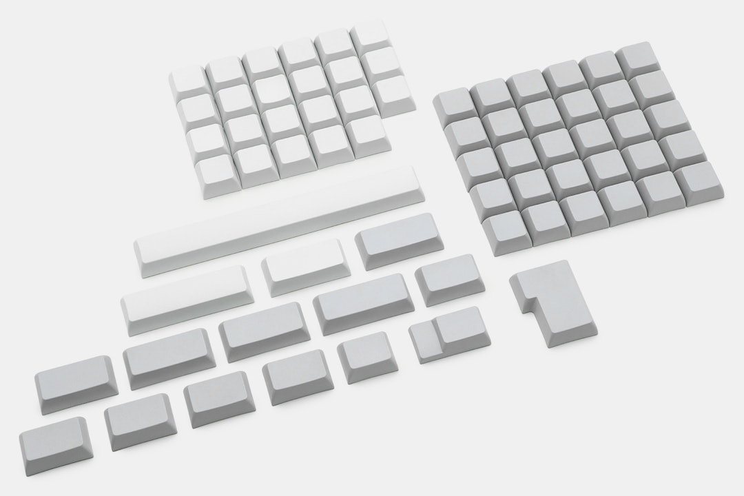 oMo Blank PBT Alps Keycap Set