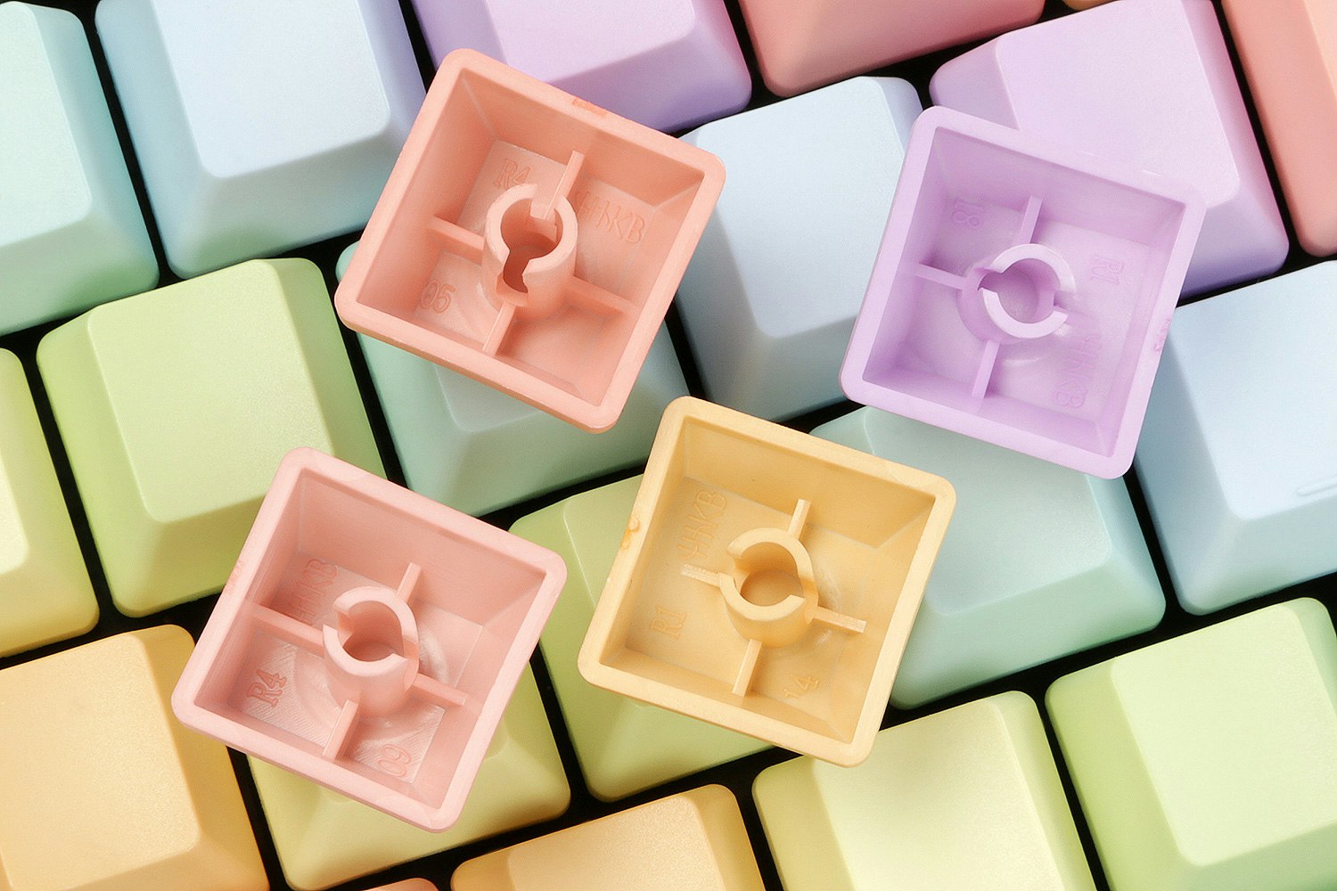 OMO Rainbow HHKB PBT Keycap Set