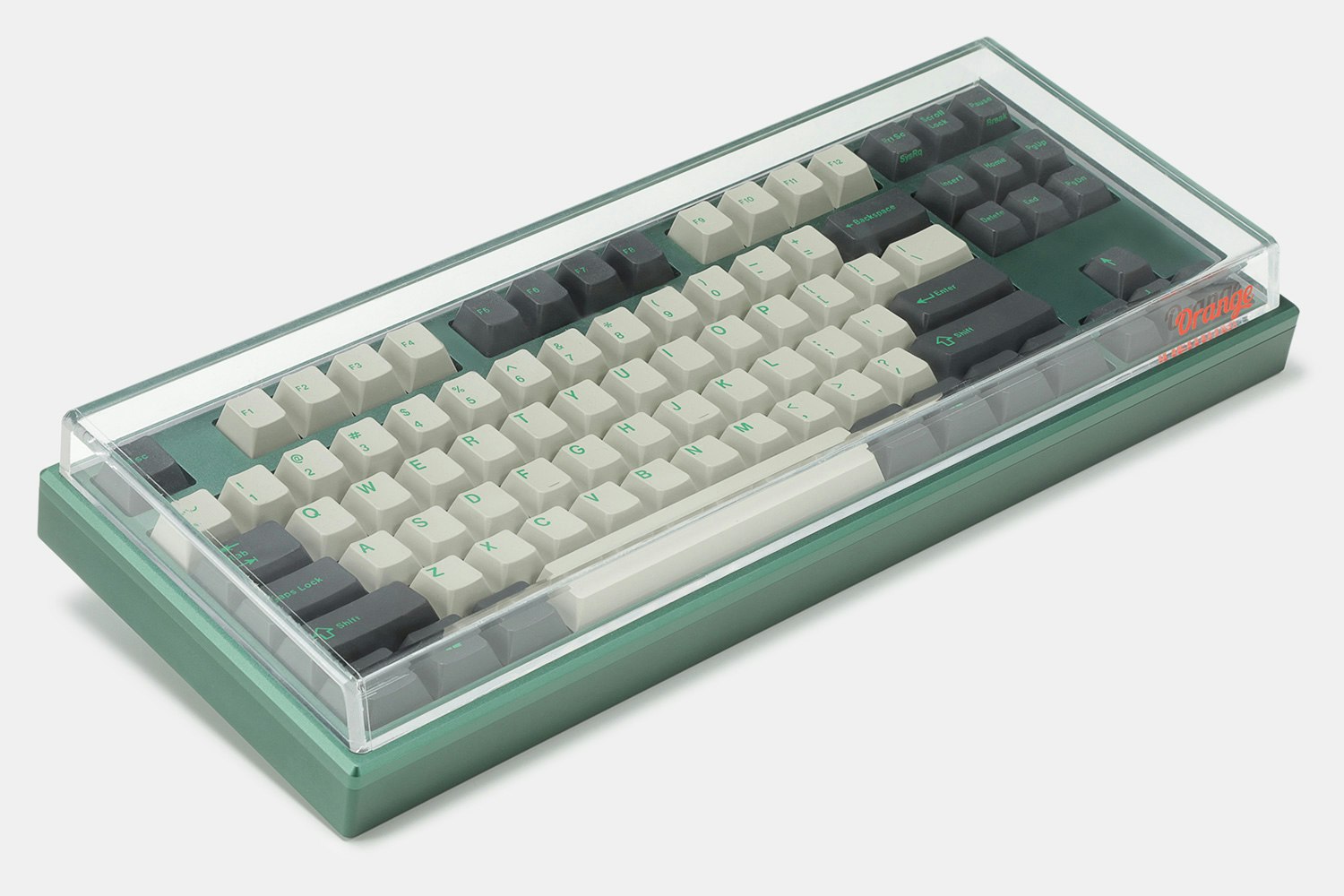 Orange Acrylic Anti-Dust Keyboard Cover