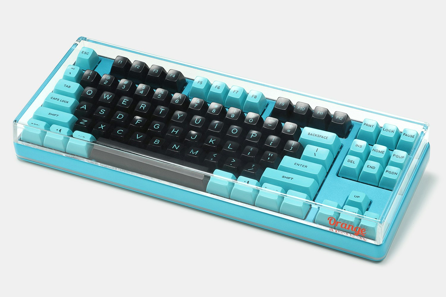 Orange Acrylic Anti-Dust Keyboard Cover