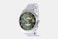 FEU00002FW- Green Dial/Silver Bracelet (-$10)