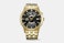 FEU0A002BH - Black Dial/Gold Bracelet (+$35)