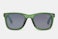 Green frames with gray-green lenses.
