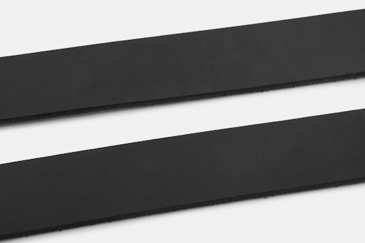 Orion Black Latigo Leather Belt–Massdrop Exclusive