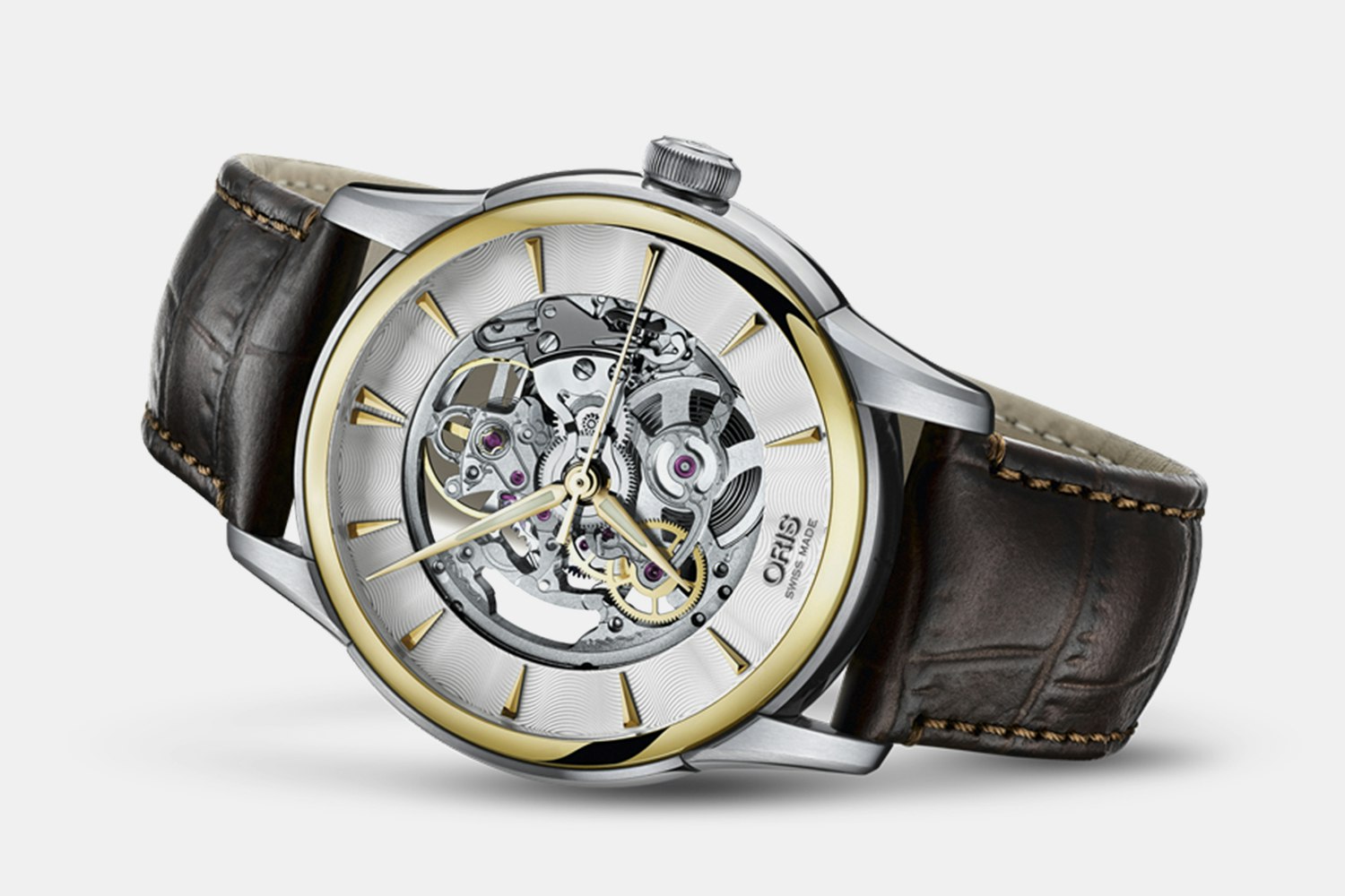 Oris Artelier Translucent Skeleton Automatic Watch Watches